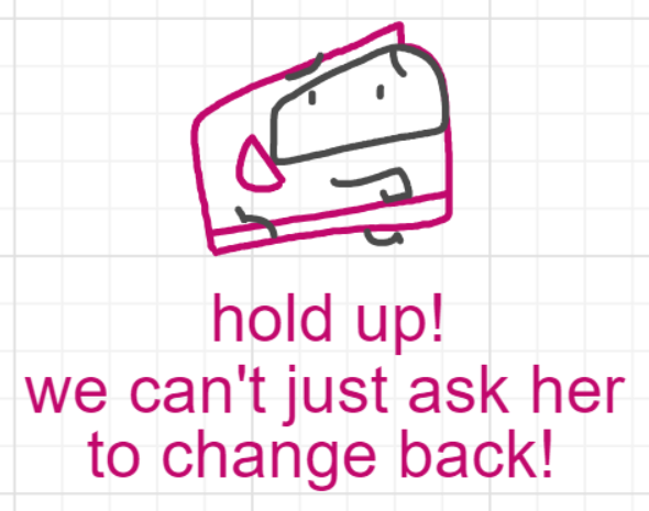 A panel from Running Duos, episode four of the Board Boards object show by Furretwalk/WalkingFurret.